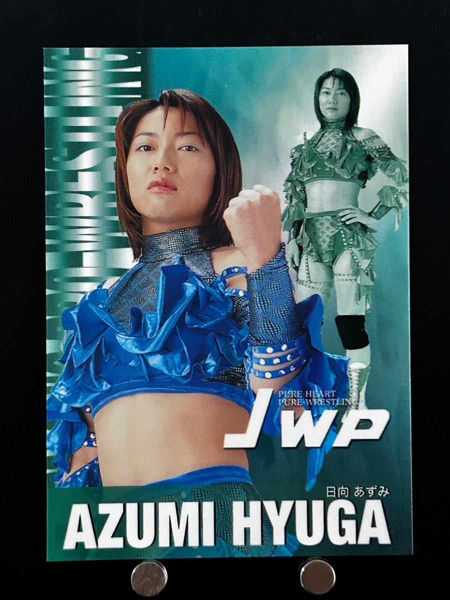Azumi Hyuga Women's Pro Wrestling Card 038 Japanese 2001 collecarA