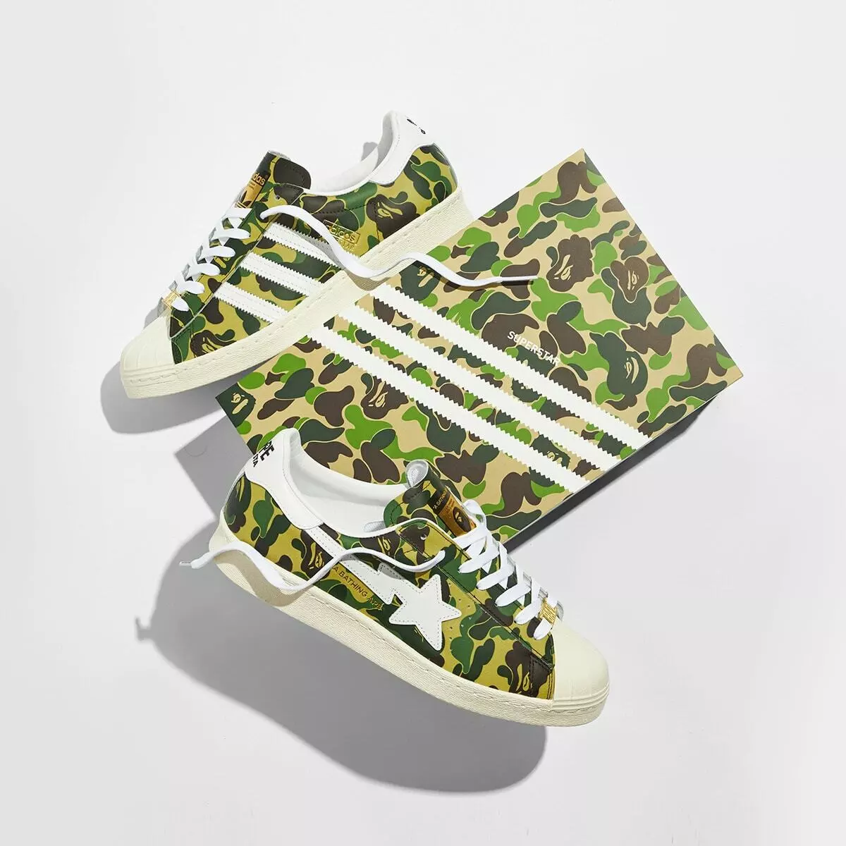 superstar x bape