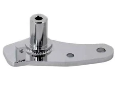 Brake Pedal Mount Plate Chrome fits Harley Davidson 23-1209
