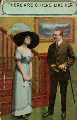 Postcard Romance There Are Others Like Her Samson Brothers S166 Not Posted