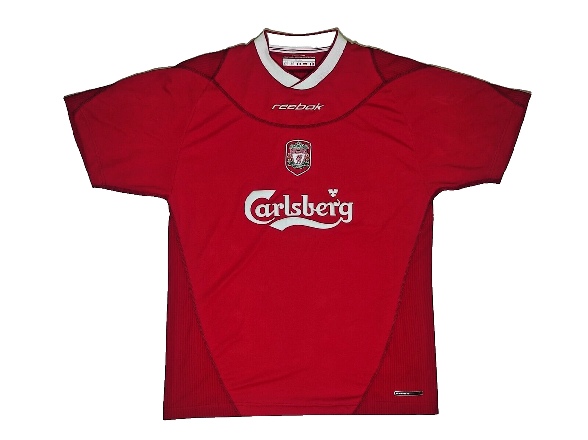 7 KEWELL LIVERPOOL 2002-04 HOME SHIRT REEBOK JERSEY SOCCER 7 KEWELL LIVERPOOL 2002-04 HOME SHIRT REEBOK JERSEY SOCCER