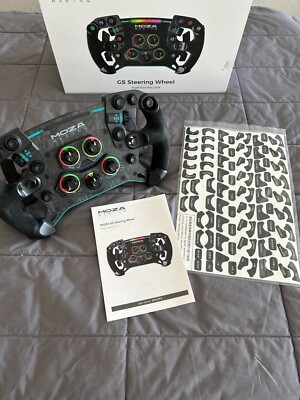 Moza GS Steering Wheel - with Rare Alcantara Grip