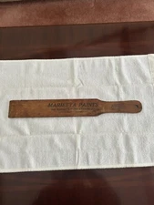 Antique Large Paint Wood Stir Stick - Marietta Paints