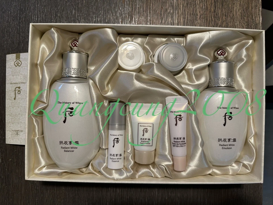 The History Of Whoo Gongjinhyang Seol Radiant White 2 Spec Set Balancer Emulsion - Изображение 3 из 4