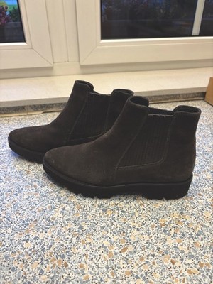 Chelsea  Boots von Paul Green Gr.3,5 In Einem Dunklen Grau INappaleder Neuw