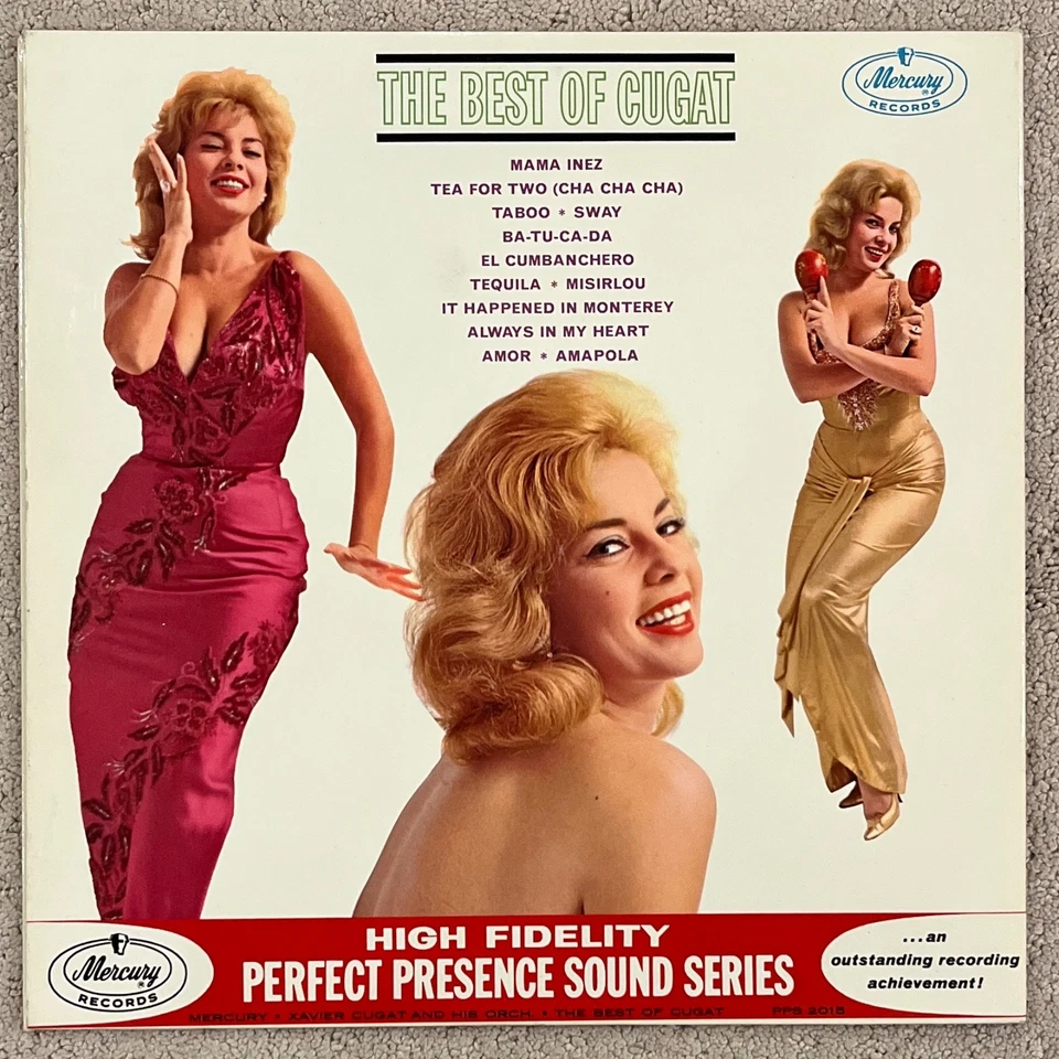 THE BEST OF CUGAT - 1961 - Gatefold Cheesecake Cover - Mercury PPS 2015 VG+/EX - Image 2 of 4