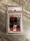 1989 Fleer Basketball Michael Jordan card# 21 graded PSA 9 MINT