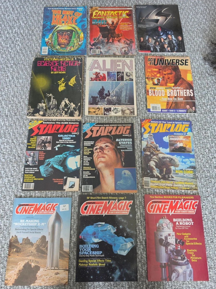Starlog & Cinescape 雑誌コレクション 【公式通販】