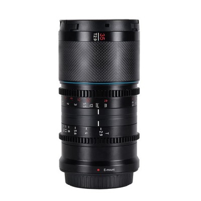 SIRUI Saturn 35mm T2.9 1.6x Carbon Anamorphot Sony E-Mount Vollformat Neu MwSt.