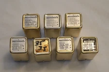 Lot of 7 Motorola Quartz Crystal Oven 4-Pin Ham Radio R M15A R N3A R M22
