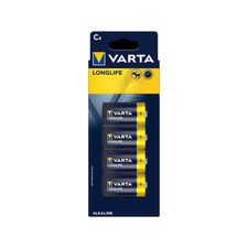 Varta C Alkaline Batteries - 4 Pack