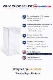 Box Protector Mega Drive Master System 32X Sega Game Display Case (1-200)