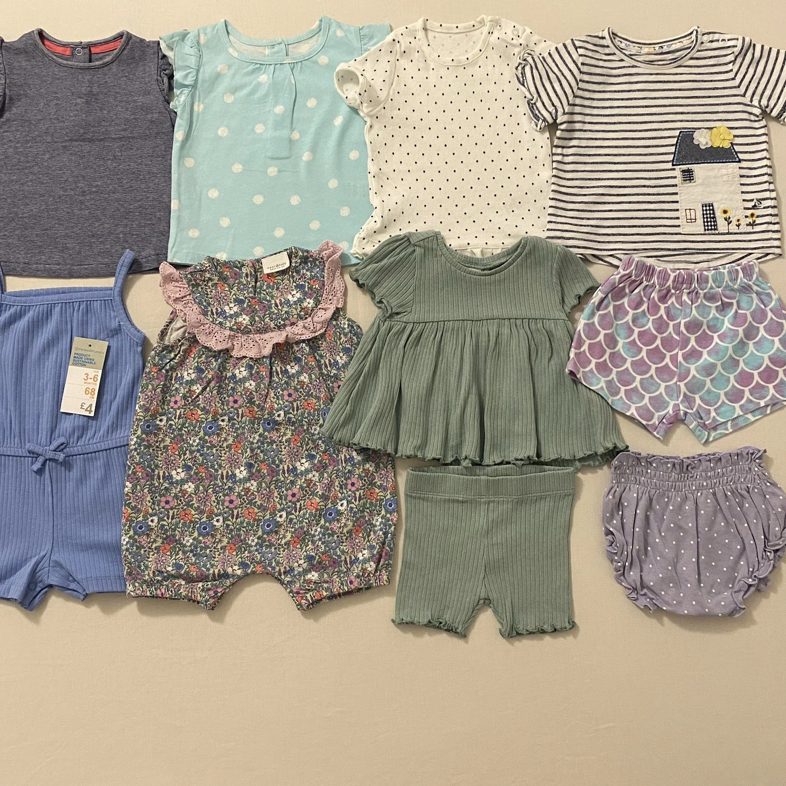 Baby Girls Clothes Bundle 3-6 Months