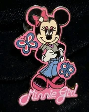 Minnie Girl Mouse Pin Celebration Event Disney Pin 2005 Trade Collect 