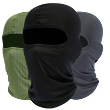 Breathable Balaclava Full Face Mask UV Protection Hood for Motorcycle Men Women