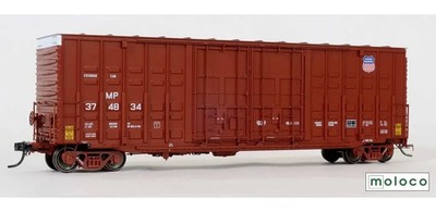 Moloco HO Scale ~ ACF 50' Hi-cube Ext Post 1971 Waffle Boxcar ~ Union Pacific MP