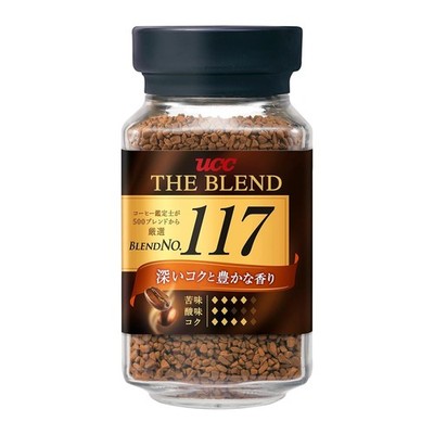 The Blend 117 Instant Coffee, Rich Flavor, Medium Roast, Imported from Japan