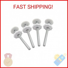 4 Pack Baby Gate Threaded Spindle Rod 8MM M8 , Replacement Screw Bolts Hardware