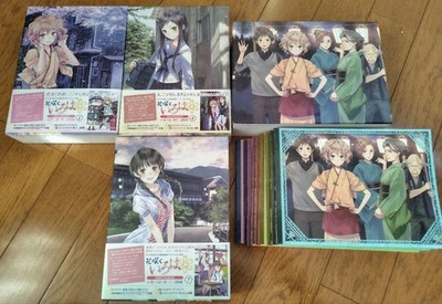 Hanasaku Iroha Blu-ray Vol.1 9 Complete Set with BOX and  Hana-iro Notebook 