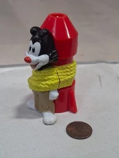 Vintage 1998 Warner Brothers Animaniacs Wakko Rocket Plastic Hardees Kids Toy