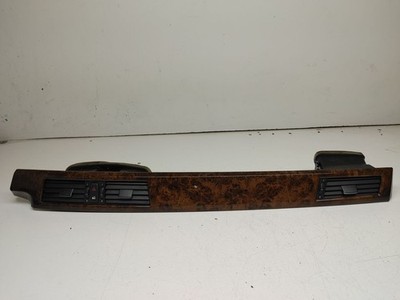2004 2010 BMW 5 Series E60 Front Dash Wood Trim Panel w/ Air Vents OEM 6910734
