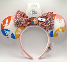 Disneyland Hotel The Villas Disney Vacation Club Minnie Ears Headband Sequin Bow