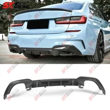Fits For 2019-2022 BMW 3 Series  G20 M-sport Dry Carbon Fiber Rear Diffuser Lip