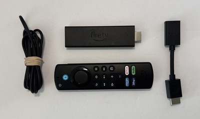 Amazon Fire TV Stick 4K Max (First Generation) Model# K2R2TE w/ Remote & Cable