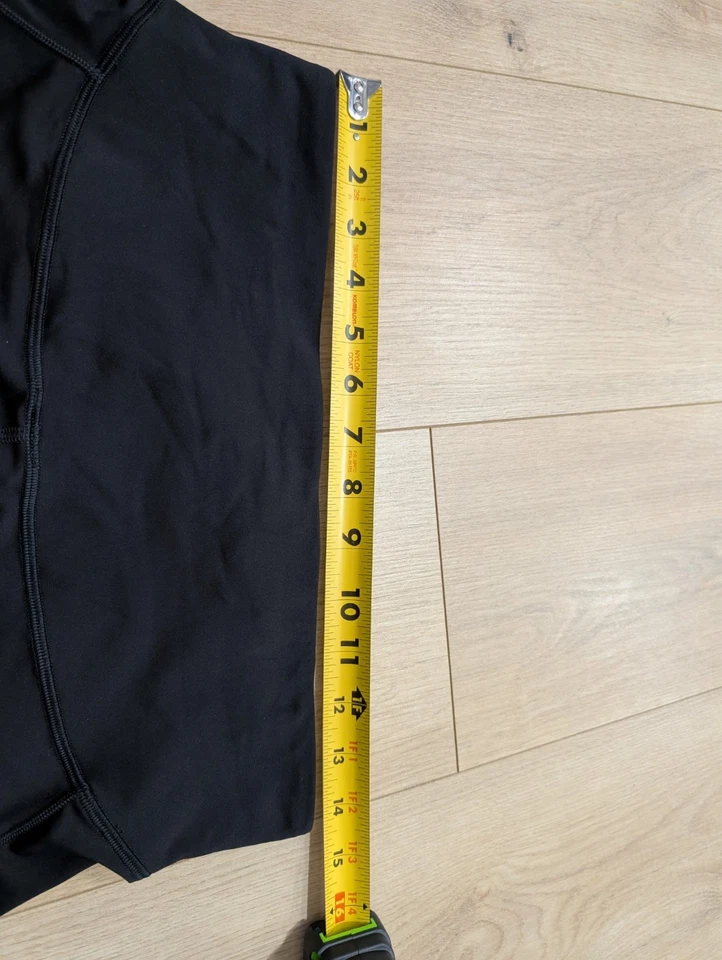 Lululemon Size 12 Base Pace High-Rise 25” Tight Black RARE IMMACULATE - W5DKHS - Image 3 of 4
