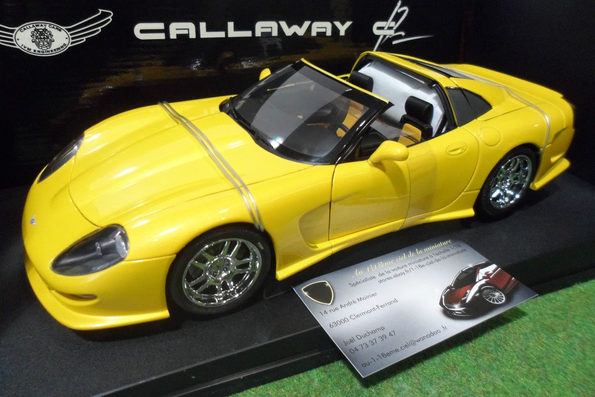 ミニカー AUTOart Callaway C12 1/18 CALLAWAY C12 Chevrolet Corvette cabriolet j 1/18 AUTOart 71013