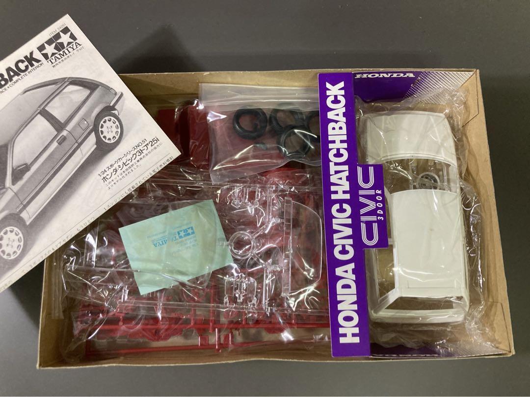 Tamiya 1/24 Honda Wonder Civic Kojika unassembled model | eBay