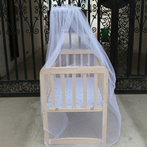 Baby Bed Canopy Netting Mosquito Net Round Lace Dome Crib Netting Bed Supplies - Picture 7 of 8