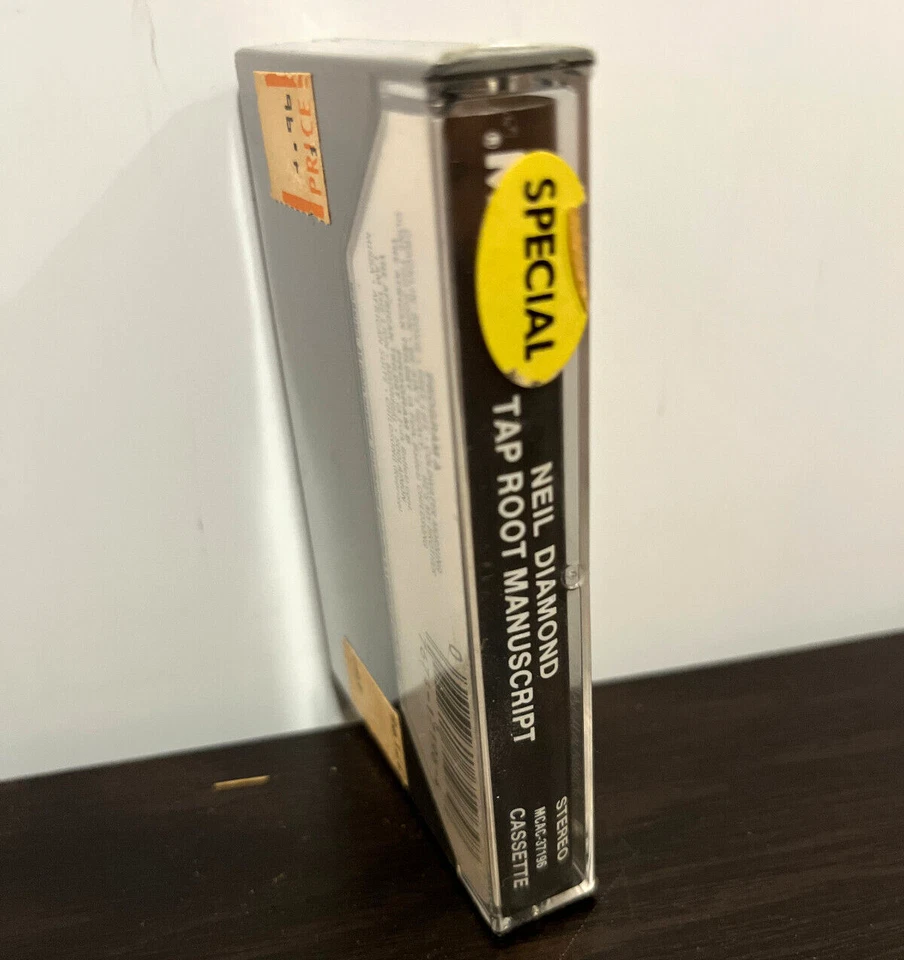 NEIL DIAMOND — рукопись с корнем крана (1970 г.) — кассетная лента — НОВАЯ ЗАПЕЧАТАННАЯ - Изображение 2 из 4