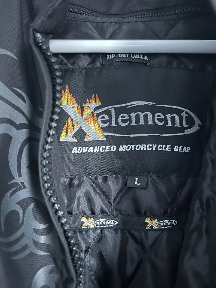 Women’s xelement motorcycle riding jacket, Large - Image 4 of 4