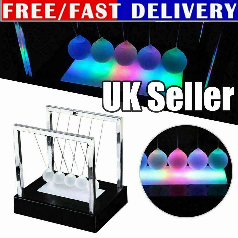 Led sales newton's cradle