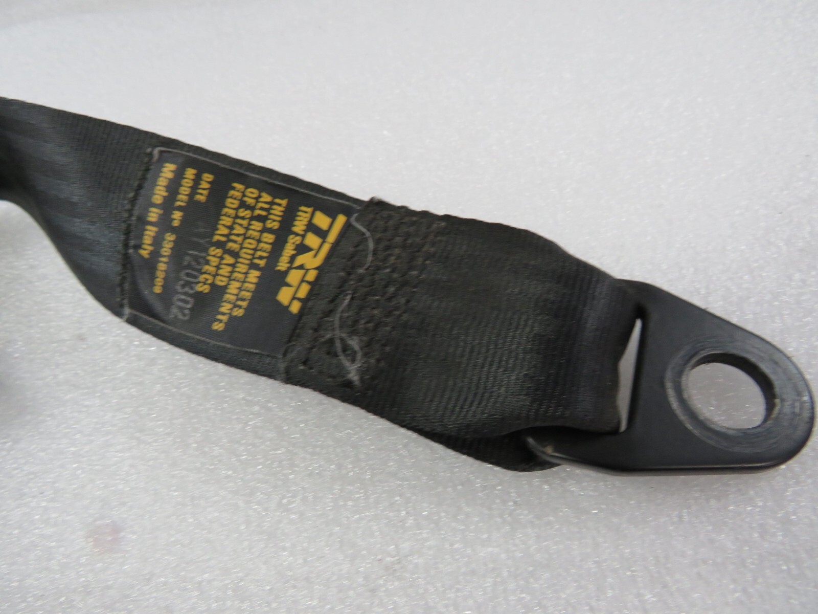 Ferrari 360, Spider, LH, Left, Front Seat Belt, Used, P/N 66156700