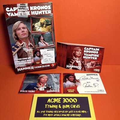 HAMMER Platinum Collection 5 Captain Kronos Vampirjäger Caroline Munro Händler