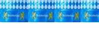 2 X Tischdecke Oktoberfest Blau/Weiß 270 X136 Cm Mottoparty Deko Party Tisch