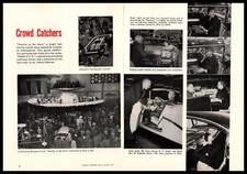 1958 Chevrolet Corvette Fuel Injection C1 New York City Car Show 2-page Print Ad 1958 Chevrolet Corvette Fuel Injection C1 New York City Car Show 2-page Print Ad