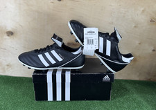 Adidas Kaiser 5 Liga FG leather Elite Black boots Cleats mens Football/Soccers