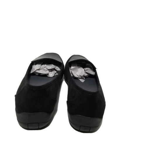 Karen Scott Ks Women's Platform Slip On Shoes Color Black Shiny Close Toe 8.5M - Picture 4 of 7