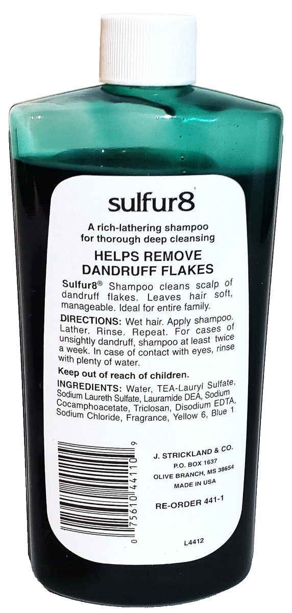 Sulfur8 Medicated Shampoo 11.5 oz (340 ml) MADE IN USA | eBay