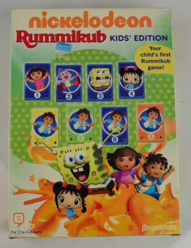 Nickelodeon Rummikub Kids' Edition Pressman Toys New in Box Dora SpongeBob Diego - Picture 2 of 8