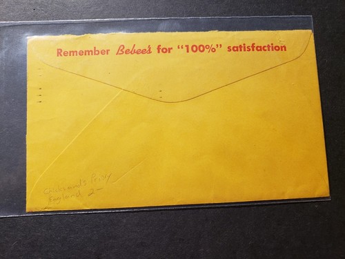 APO 09193 CHICKSANDS PRIORY, ENGLAND 1967 Army Air Force Cover 2167 COMM Sq - Picture 2 of 2