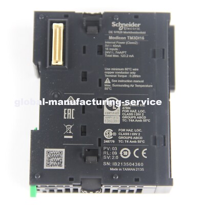 NEW Schneider Electric TM3DI16 Discrete Input Module, Modicon TM3