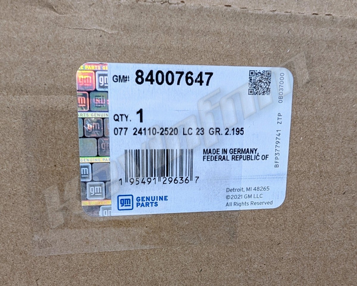 GENUINE OEM** GM® Genuine Parts 84007647 Object Sensor