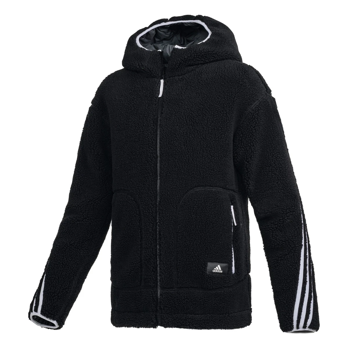 adidas sherpa winter hoodie
