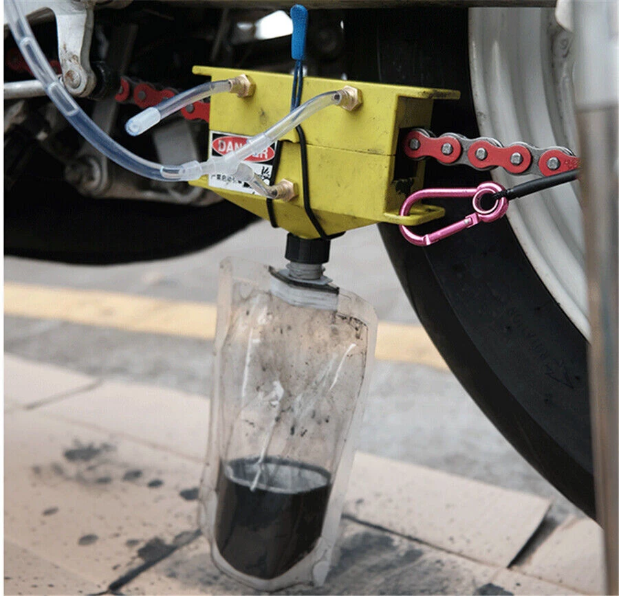 Chain Cleaning Tool Maintenance Brush Cleaner Kit For Motorcycle Bike Universal - image 3 of 4