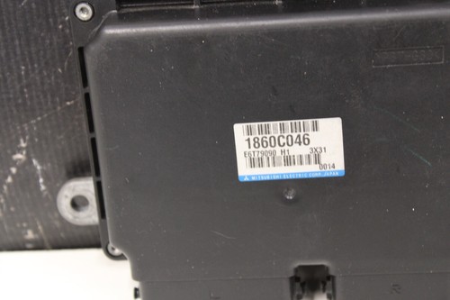 2014 LANCER EVOLUTION X MR EVO 10 IGNITION SWITCH W/ ECU & KEY CYLINDER 1860C046 - Picture 12 of 16