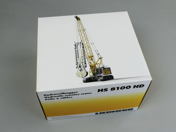 NZG for Liebherr HS8100 HD hydraulic crawler crane 1/50 NZG for Liebherr HS8100 HD hydraulic crawler crane 1/50